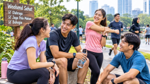 Bukan Sekadar Nongkrong, Tren Weekend Sehat Makin Diminati Anak Muda