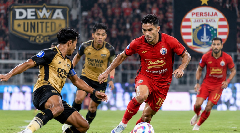 Dewa United vs Persija Jakarta: Macan Kemayoran Hadapi Ujian Berat di Banten