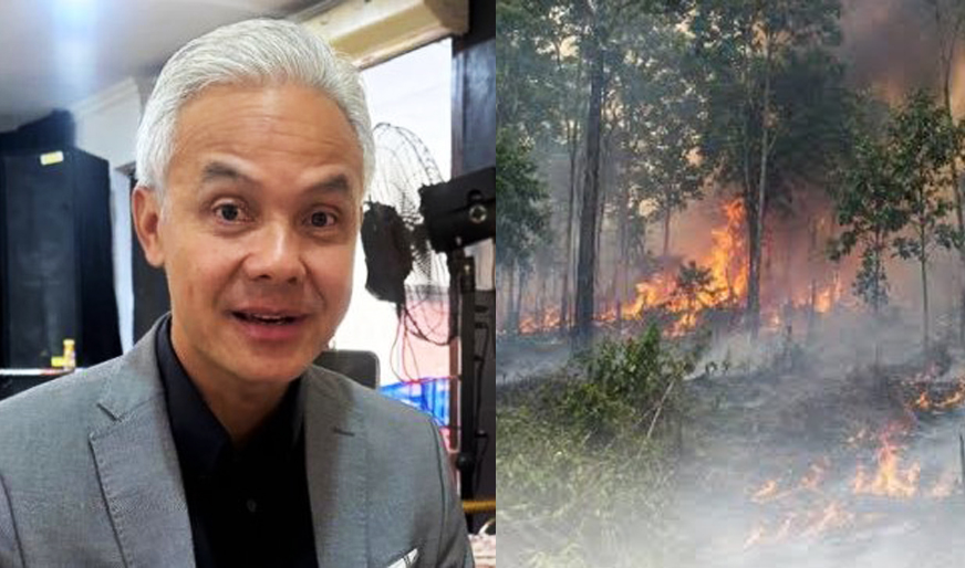 Ganjar Pranowo Desak Karhutla Jadi Bencana Nasional, Soroti Dampak Asap