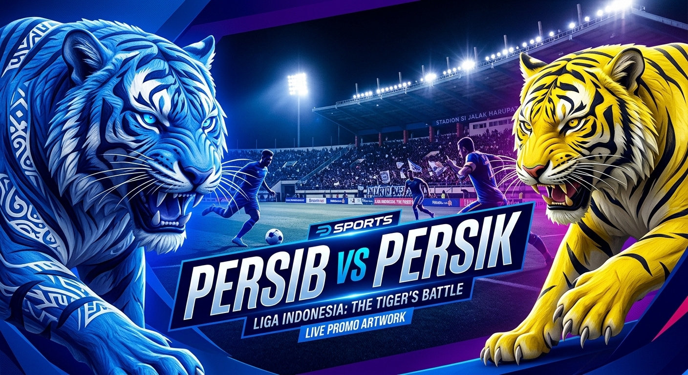 Persib vs Persik Hari Ini: Maung Bandung Bidik Kemenangan di Si Jalak Harupat