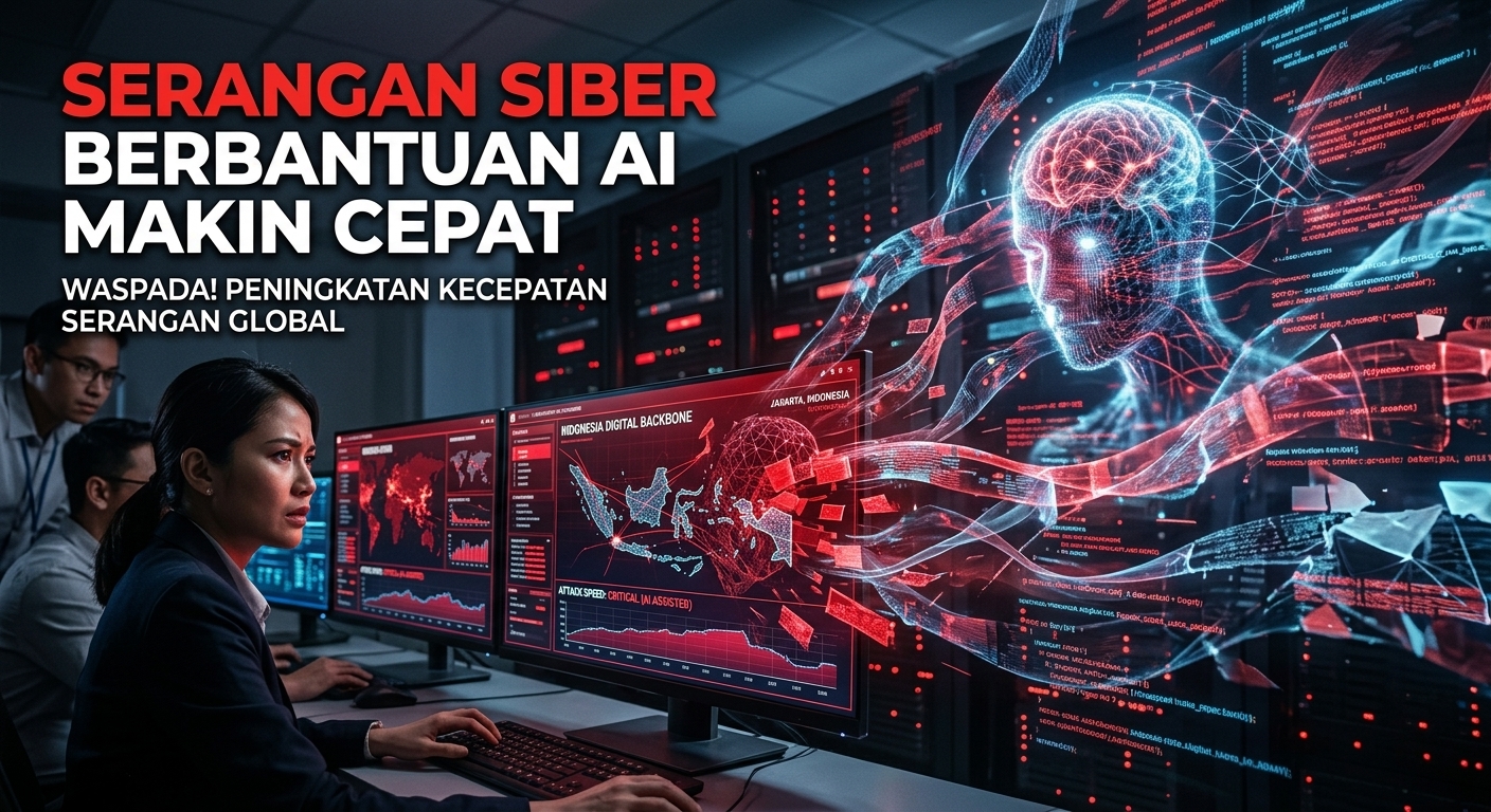 Serangan Siber Berbantuan AI Makin Cepat, Pengguna dan Bisnis Perlu Lebih Waspada