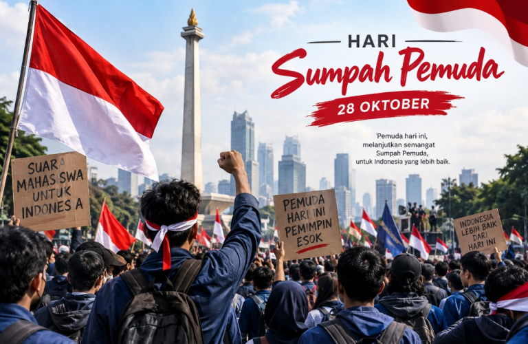 Biaya Pendidikan dan Akses Layanan Dasar Jadi Sorotan dalam Aksi Mahasiswa Hari Sumpah Pemuda