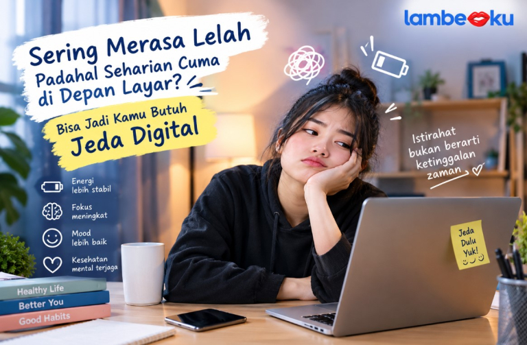 Sering Merasa Lelah Padahal Seharian Cuma di Depan Layar? Bisa Jadi Kamu Butuh Jeda Digital
