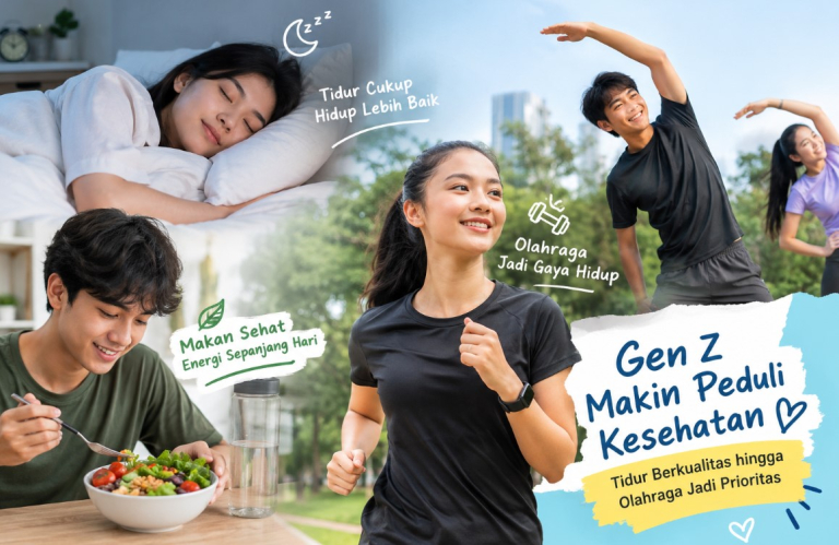 Gen Z Makin Peduli Kesehatan, Tidur Berkualitas hingga Olahraga Jadi Prioritas