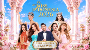 Miss Indonesia 2026 Siap Digelar 16 Oktober, 38 Finalis Bersaing Rebut Mahkota
