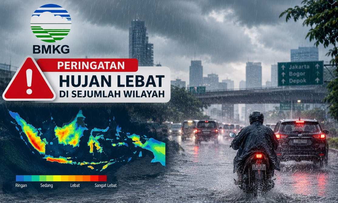 BMKG Peringatkan Hujan Lebat di Sejumlah Wilayah hingga 2 November, Jawa Barat Perlu Waspada