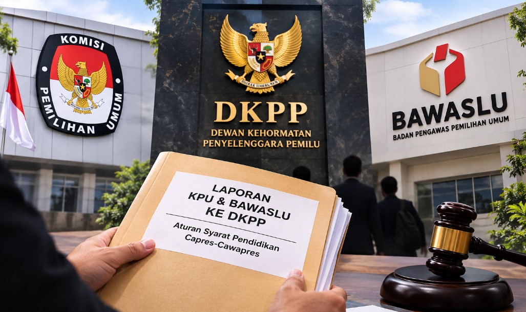 KPU dan Bawaslu Dilaporkan ke DKPP soal Aturan Syarat Pendidikan Capres-Cawapres