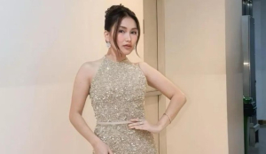 Ayu Ting Ting Pakai Gaun Emas, Komentar Kevin Gusnadi Justru Bikin Warganet Salah Fokus