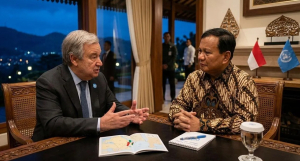 Sekjen PBB António Guterres Bermalam di Hambalang, Bahas Palestina hingga Politik Luar Negeri Indonesia