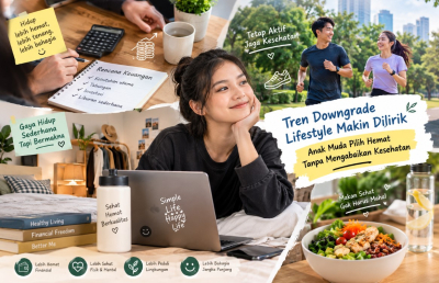 Tren Downgrade Lifestyle Makin Dilirik, Anak Muda Pilih Hemat Tanpa Mengabaikan Kesehatan